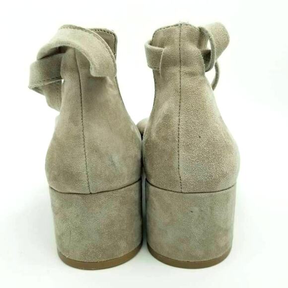 Steve Madden Williams Ankle Straps Lace Up Strappy Block Heel Shoes Round Toes 9 - Picture 4 of 12